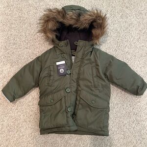 Baby Gap Puffer Jacket - Fur Hood